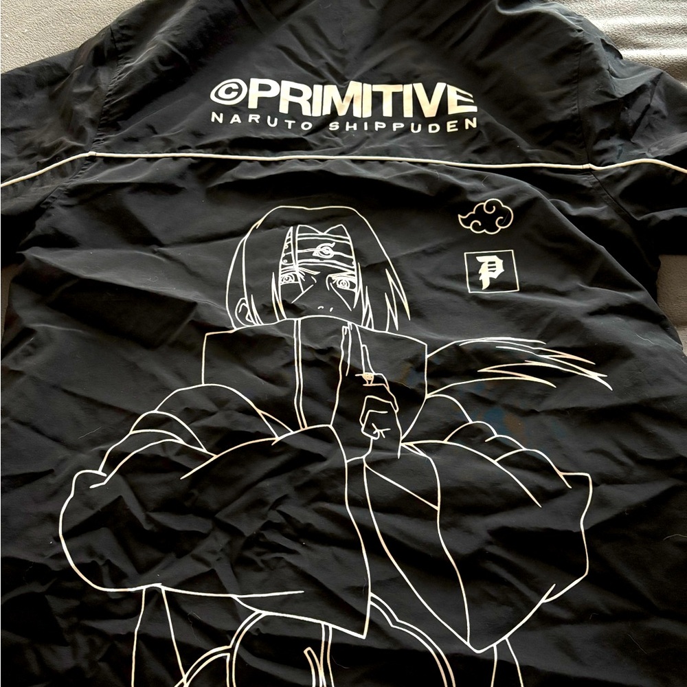 Primitive Black Naruto Shippuden Itachi Windbreaker 🔥🔥